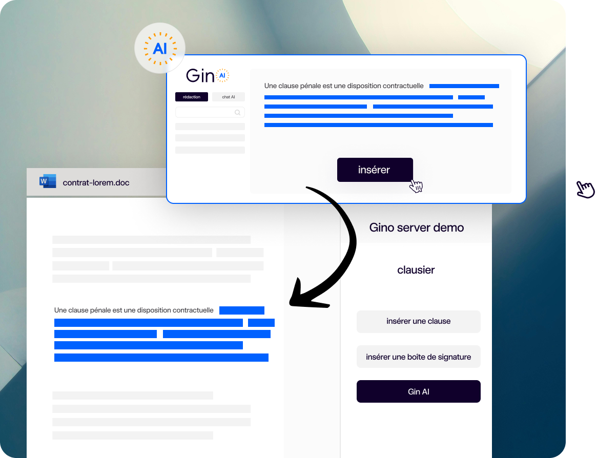 screenshot of Gino LegalTech
